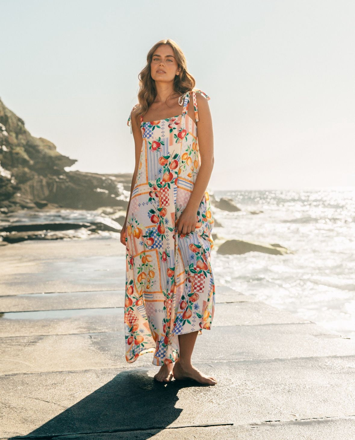 Sunburst Maxi Dress