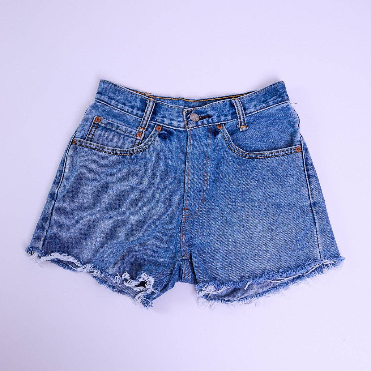 Vintage Levi's Relaxed Daisy Cut – Reworked Denim Shorts