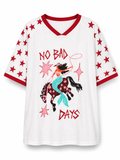 NO Bad Days ~ White Tee