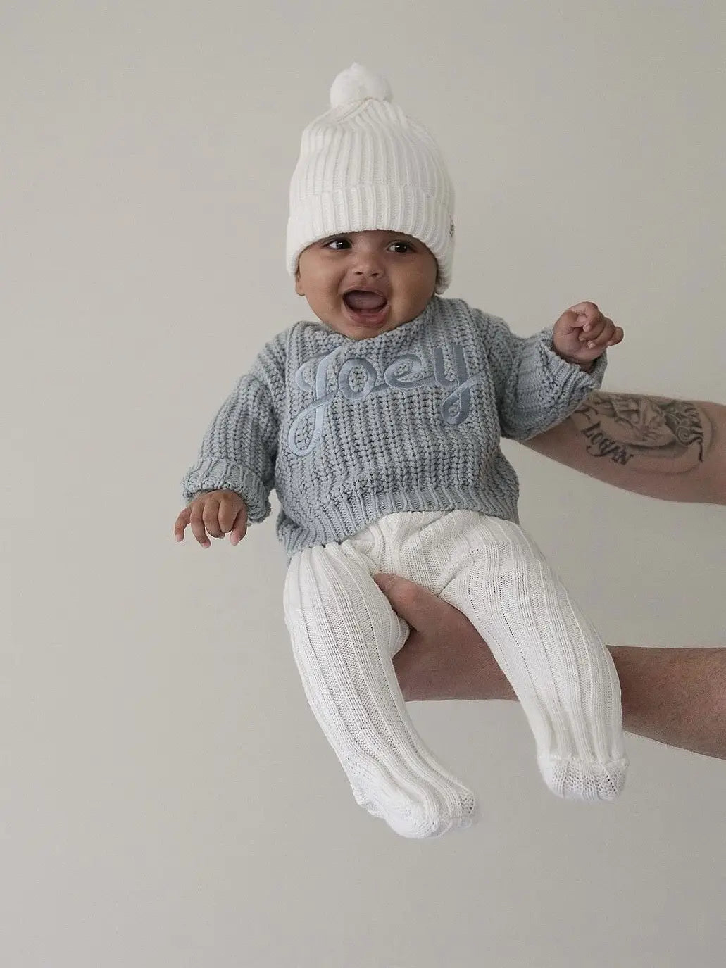 Chunky Knit Jumper - Sea