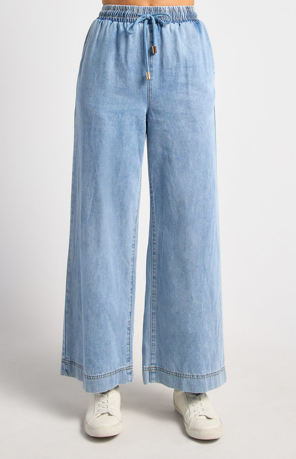 Chambray Pants