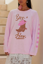 Yeehaw Long Sleeve Tee