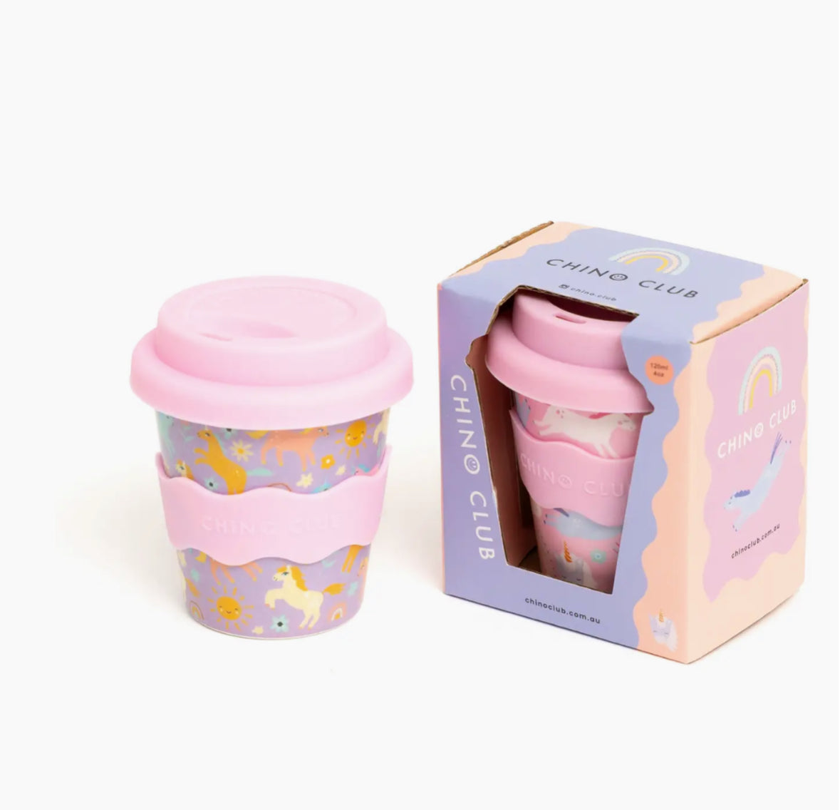 Purple Unicorn Babychino Cup 4oz