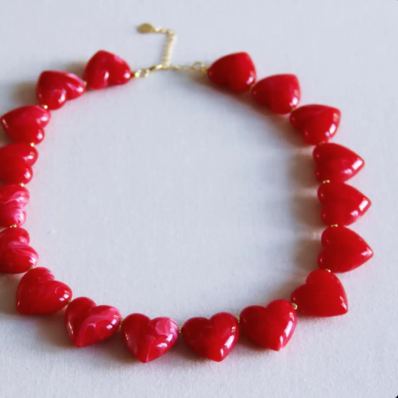 Heart Bead Necklace