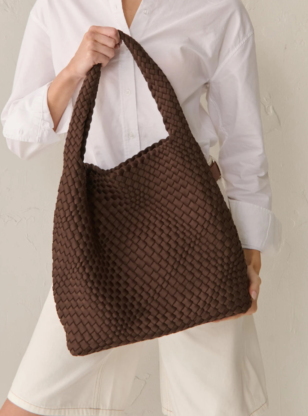 Layla woven tote