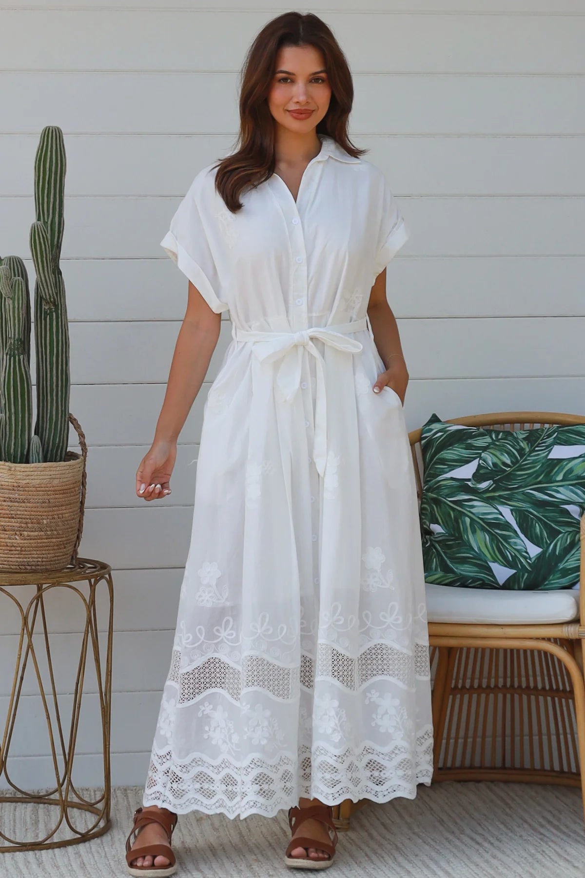 Willow Lace Maxi Dress