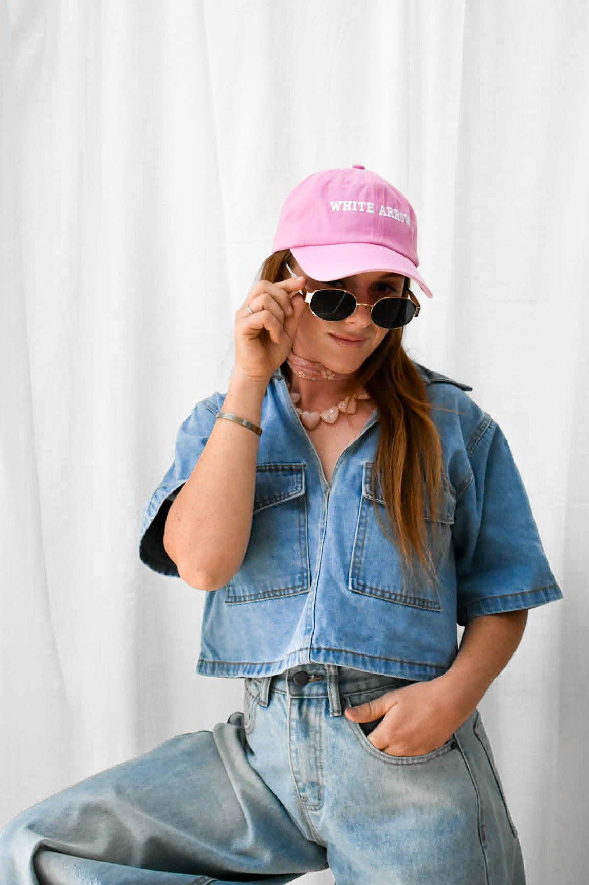 L&S ROUND METAL OVAL SUNGLASSES