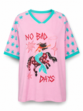 No Bad Days ~ Pink Tee