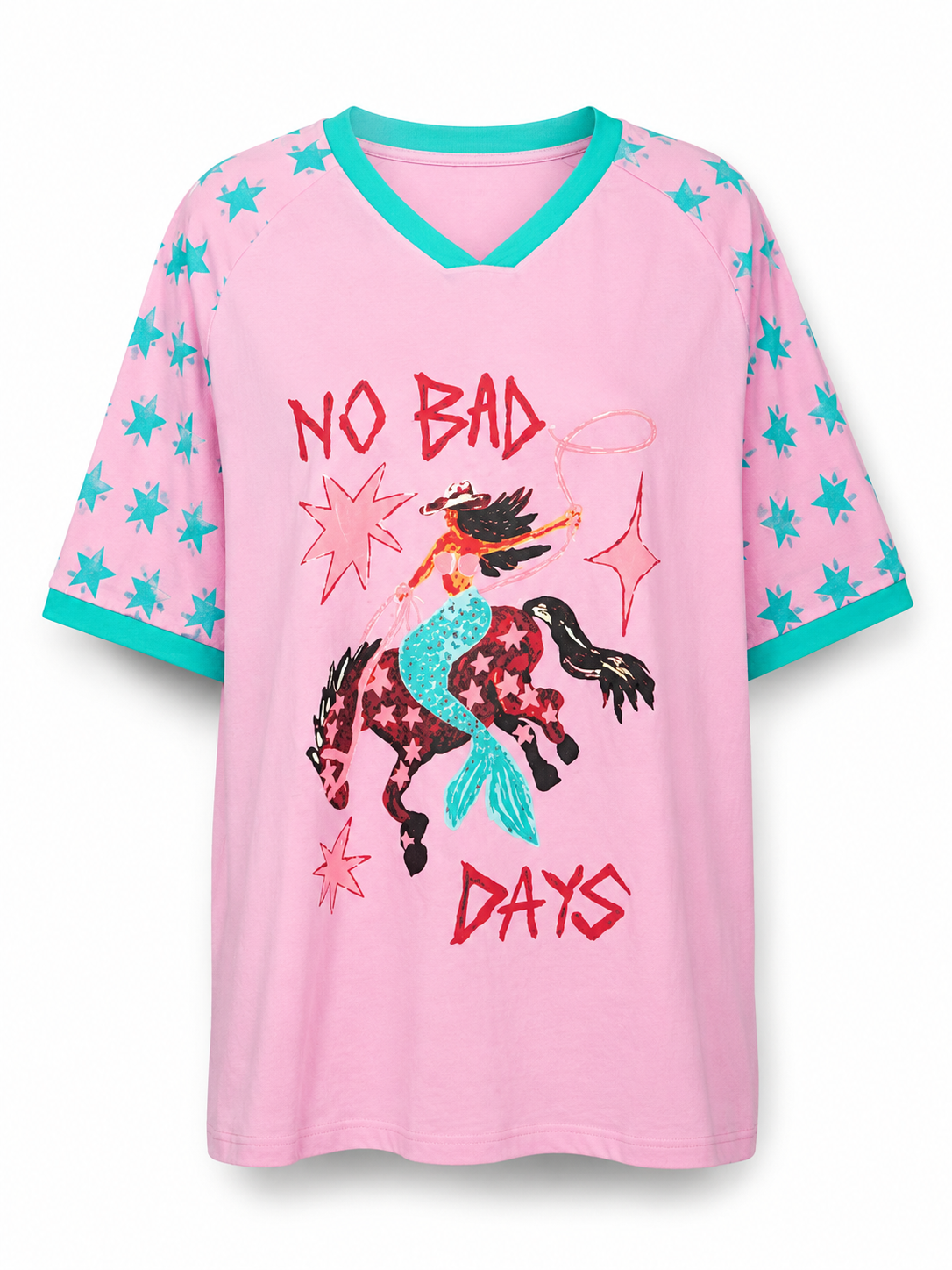 No Bad Days ~ Pink Tee