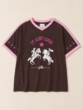 It Ain't Luck Tee – Pink