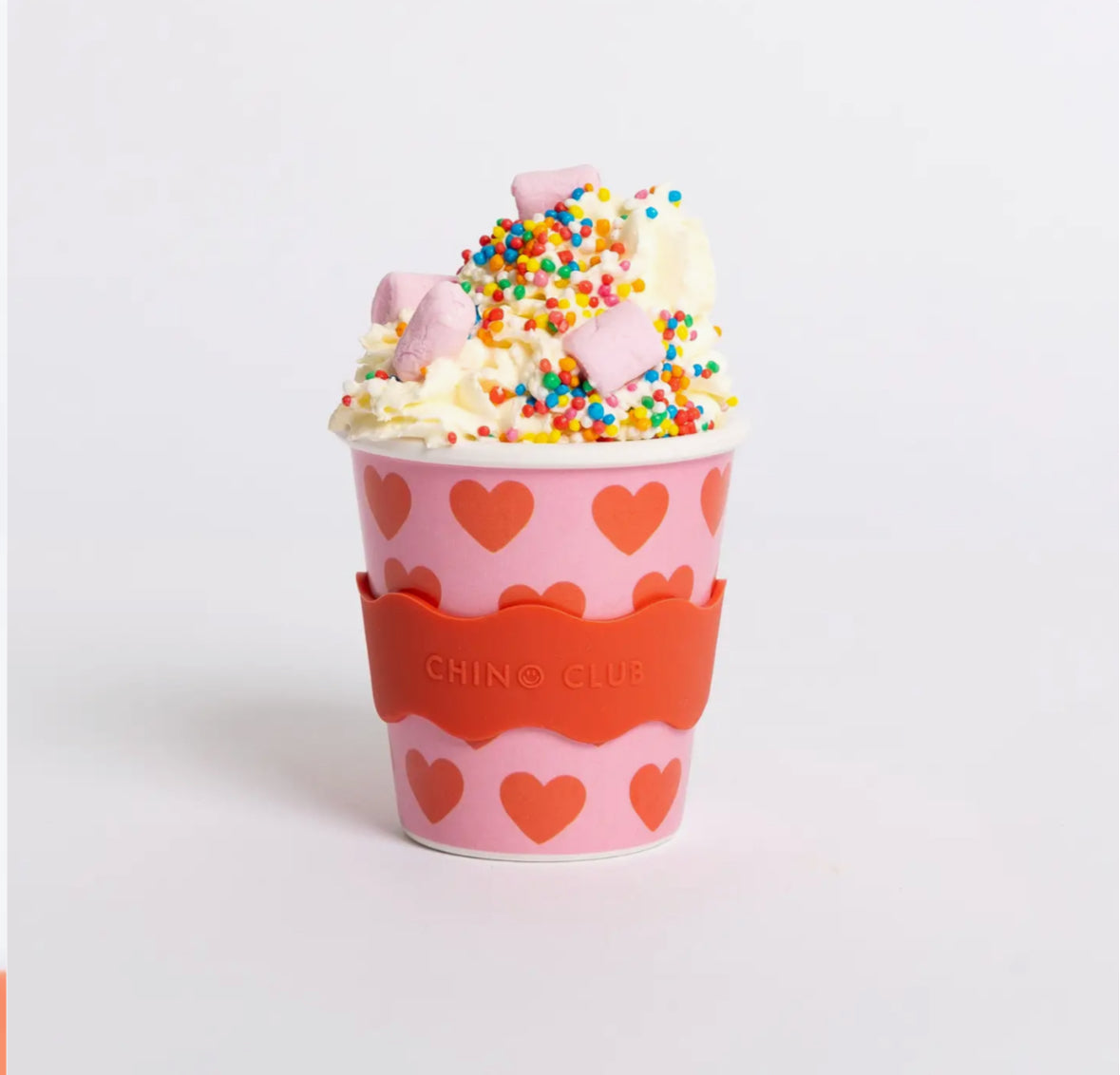 Hearts Babychino Cup 4oz