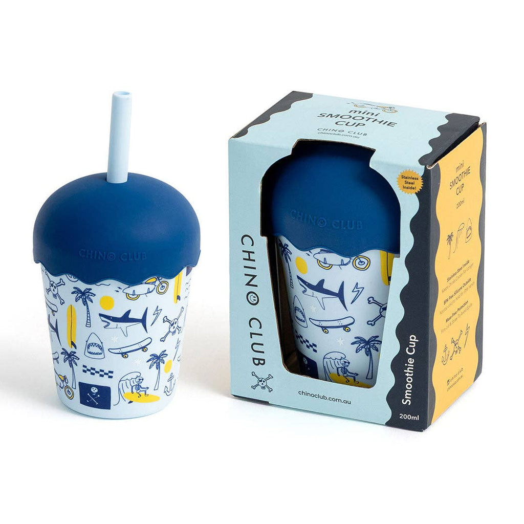 Rad Times Mini Smoothie Cup & Straw