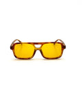 L&S PARIS AVIATOR SUNGLASSES IN VINTAGE TORT