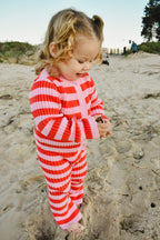 Strawberry Sundae Flare Pants