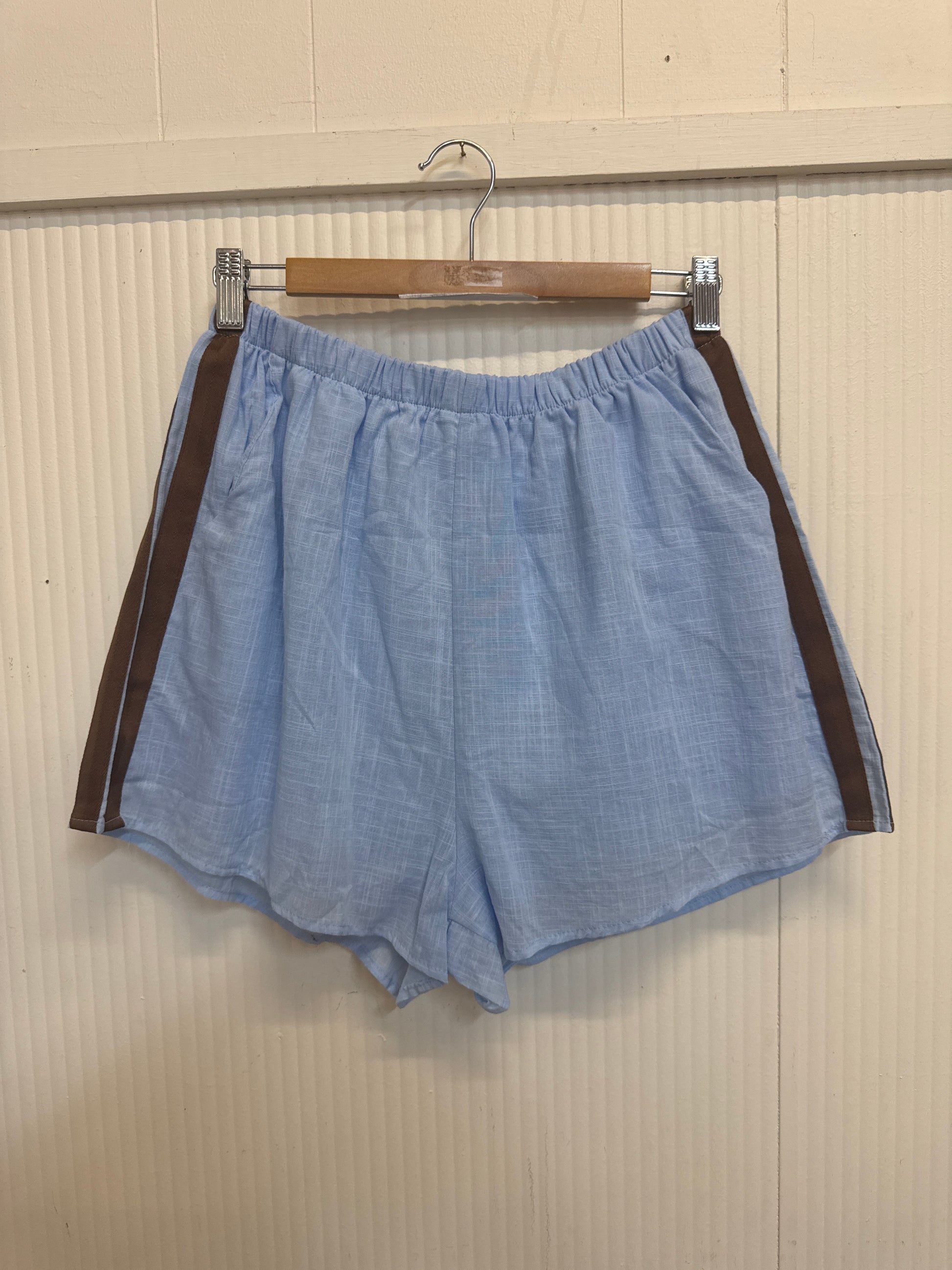 Blue/brown shorts
