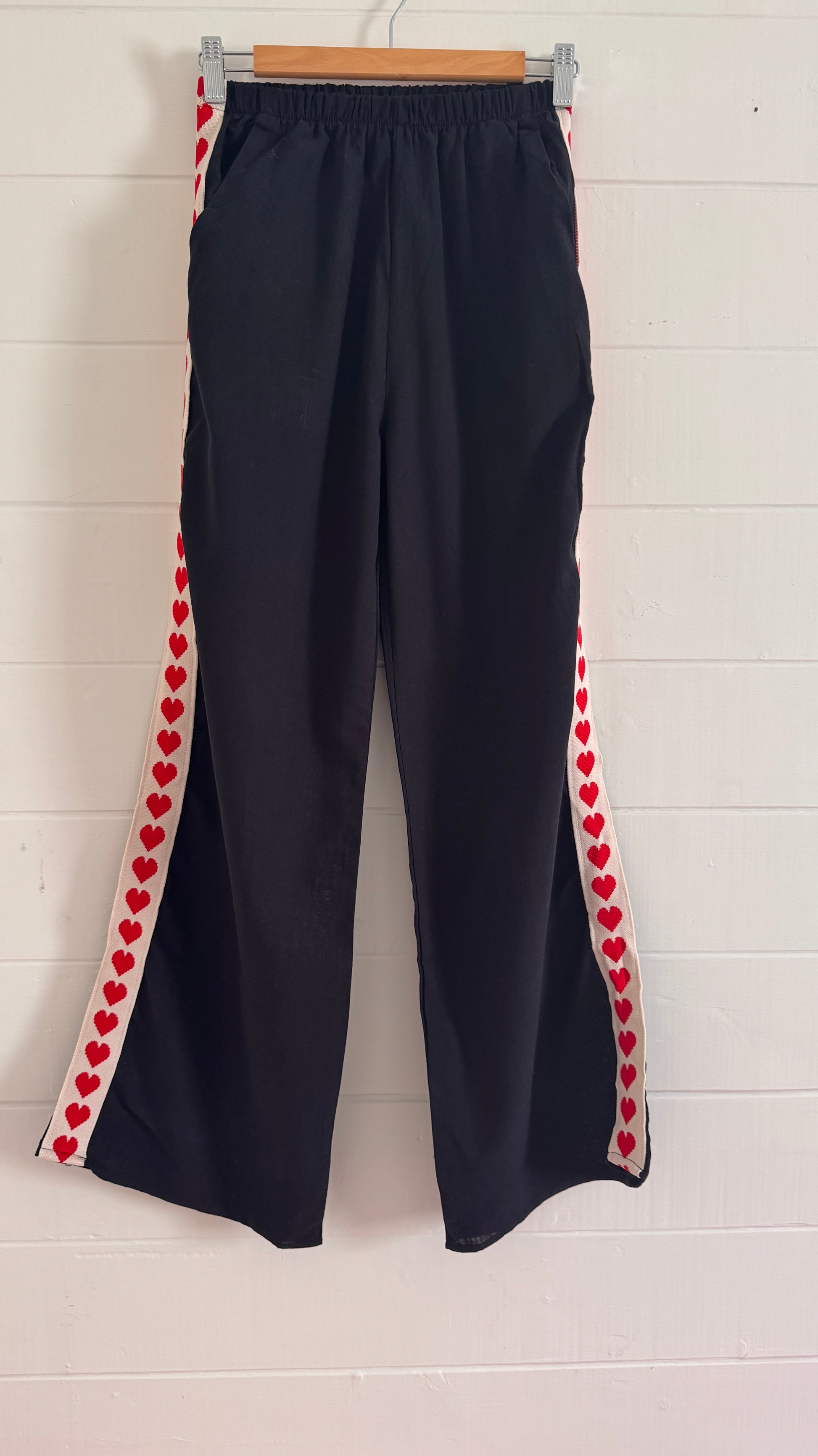 By Frankie / Racer Heart Pant - Black