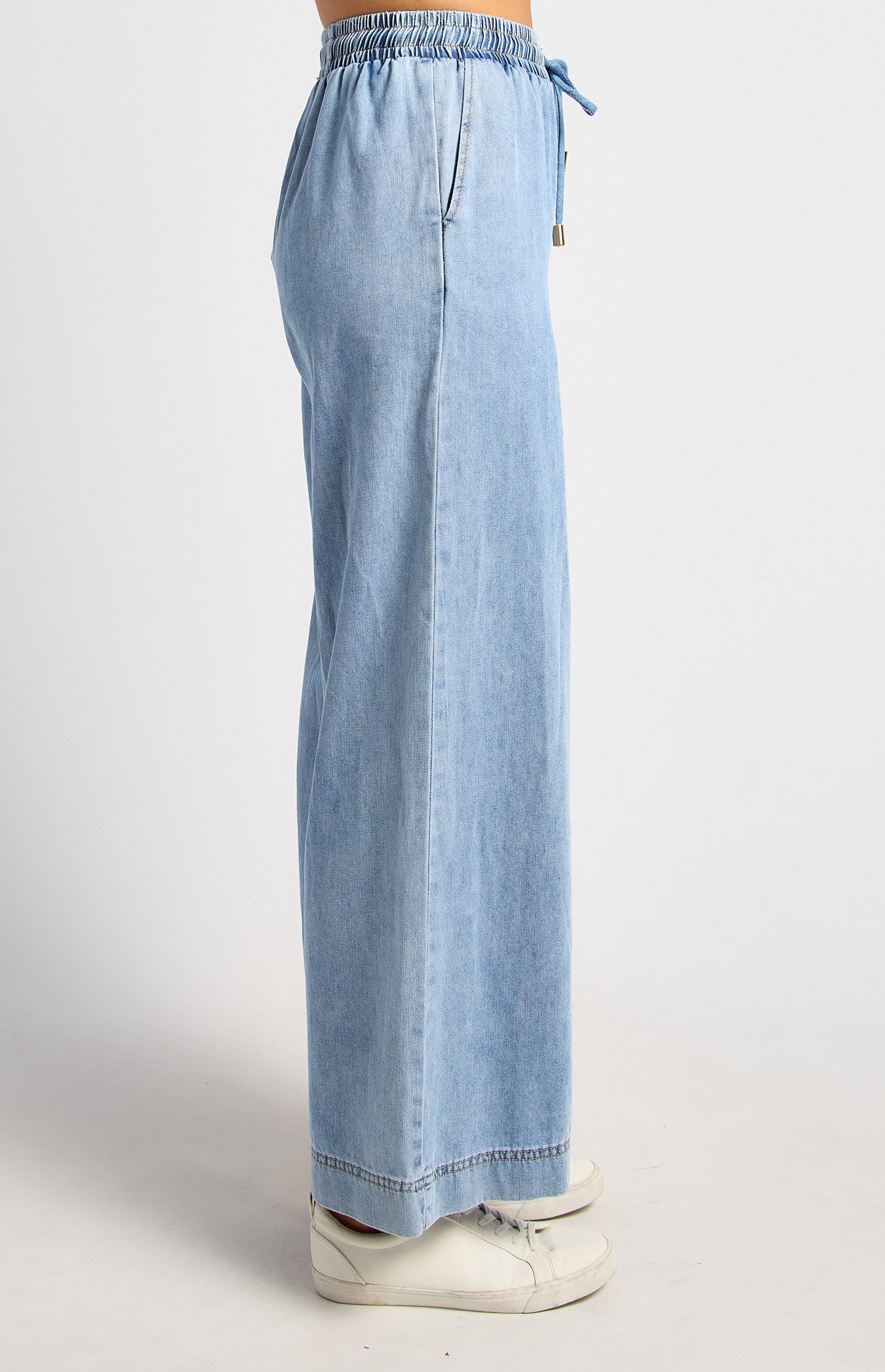 Chambray Pants