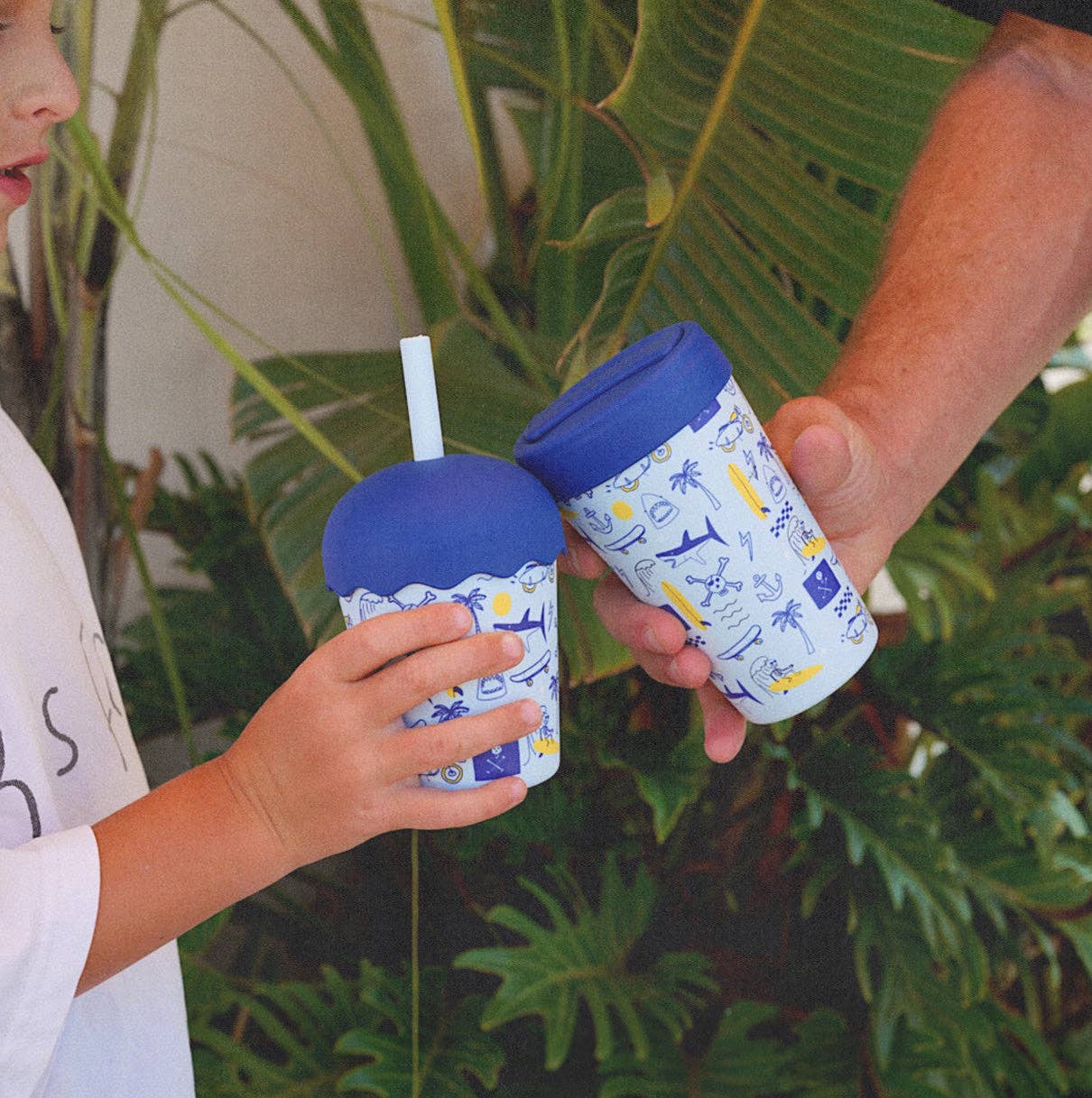 Rad Times Mini Smoothie Cup & Straw