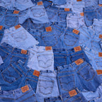 Vintage Levi's Relaxed Daisy Cut – Reworked Denim Shorts