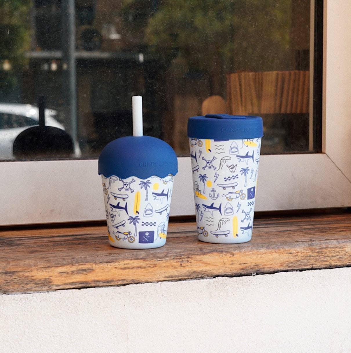 Rad Times Mini Smoothie Cup & Straw