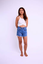 Vintage Levi's Relaxed Daisy Cut – Reworked Denim Shorts