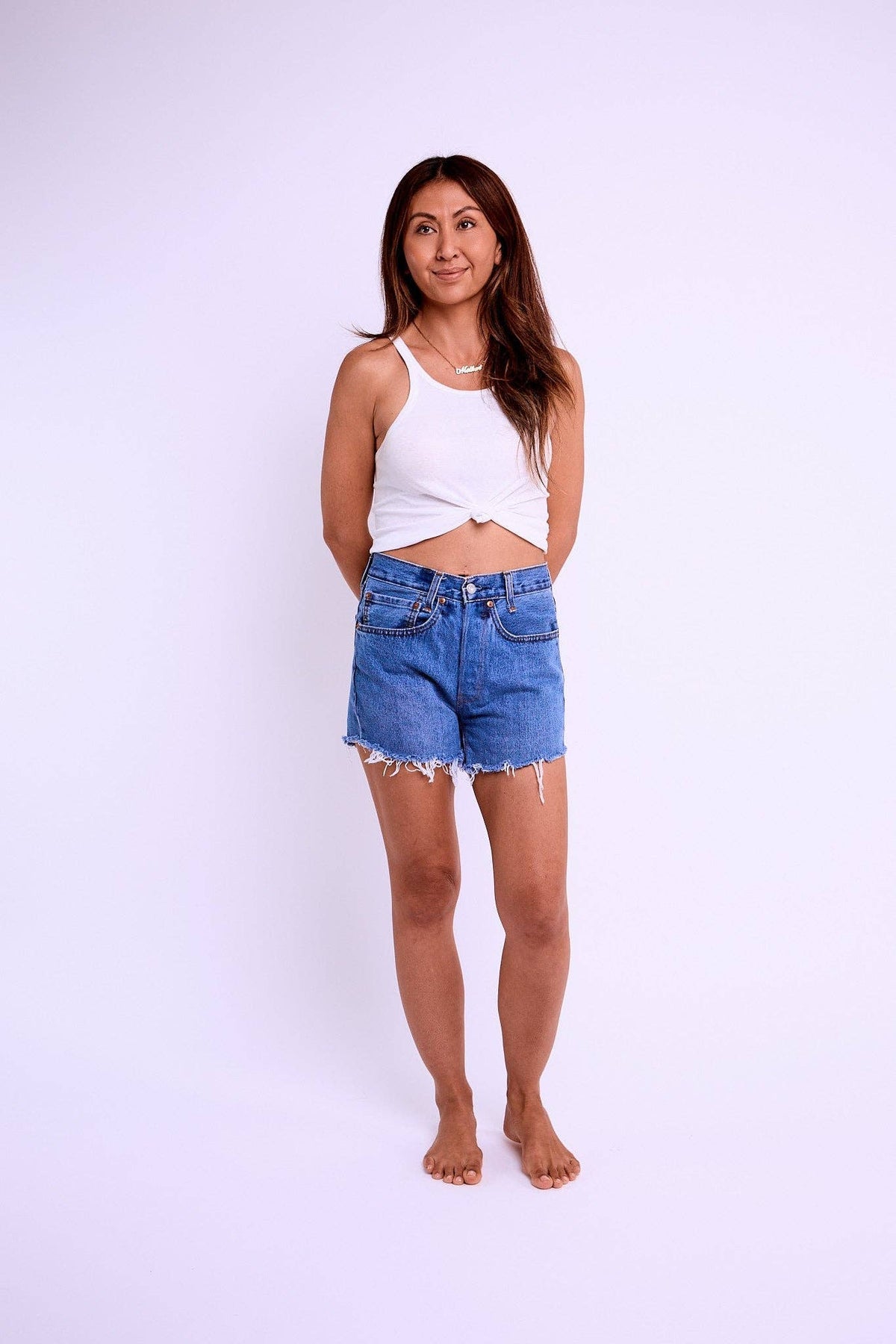 Vintage Levi's Relaxed Daisy Cut – Reworked Denim Shorts