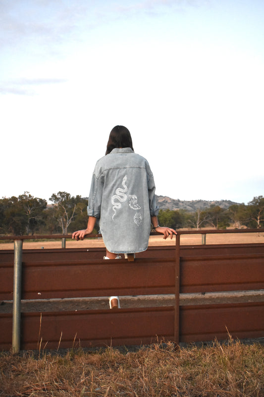 Cowgirl Fire In Her Heart Shirt