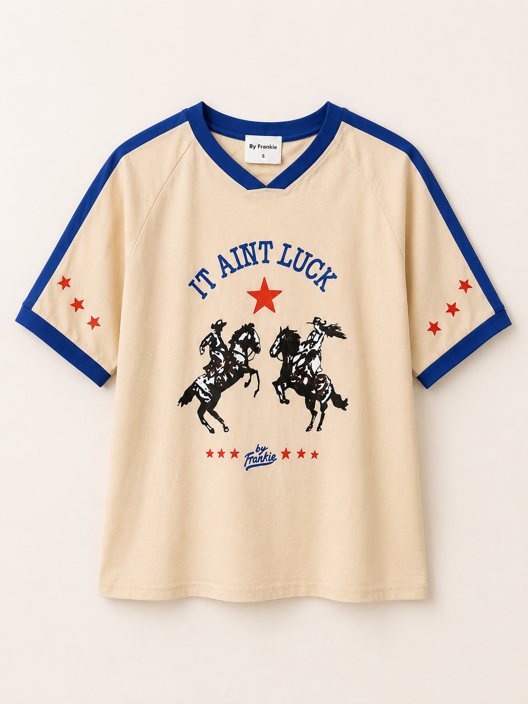 It Ain't Luck Tee – Blue