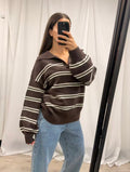 Harper Stripe Knit Jumper
