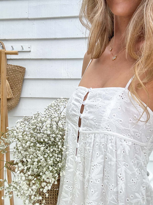 India Lace Maxi Dress