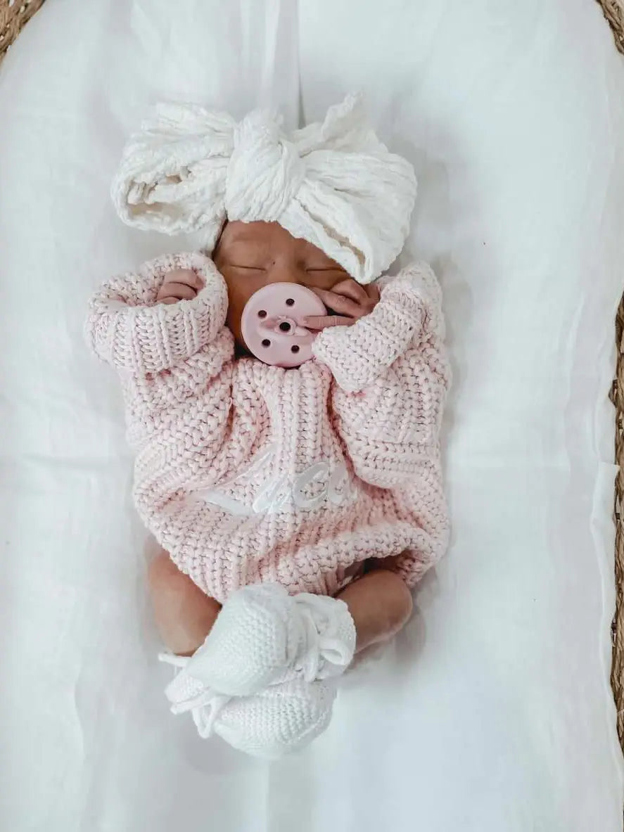 Chunky Knit Jumper - Pink