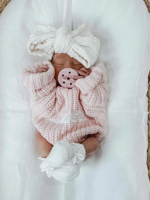 Chunky Knit Jumper - Pink