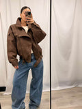 The Maverick Jacket – Chocolate