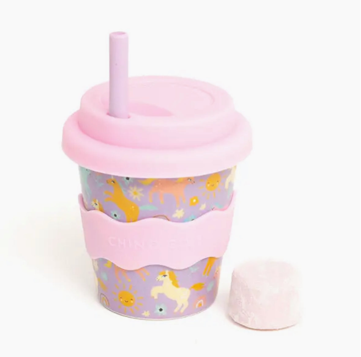 Purple Unicorn Babychino Cup 4oz