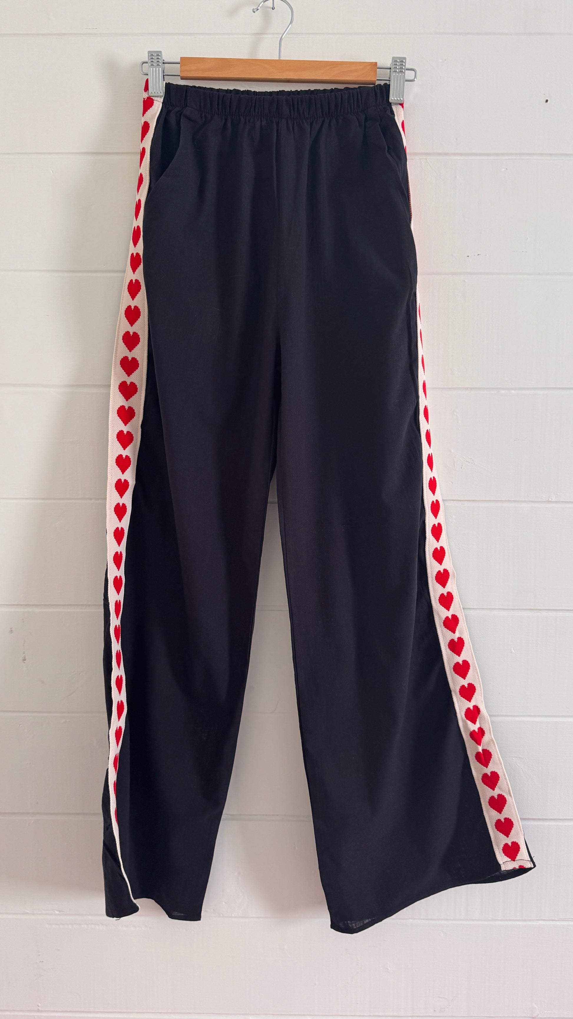 By Frankie / Racer Heart Pant - Black