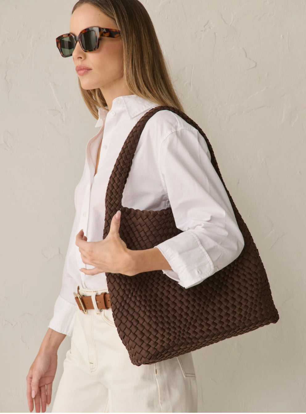 Layla woven tote