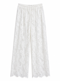 Lace Pants White