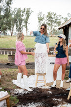 Balboa Lace Skirt