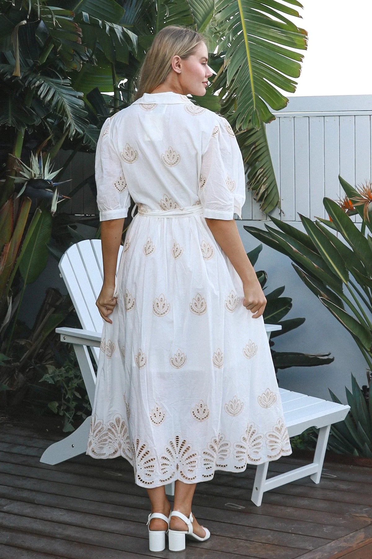Amara Embroidered Maxi Dress