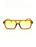 PARIS AVIATOR SUNGLASSES IN LATTE