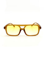 PARIS AVIATOR SUNGLASSES IN LATTE
