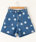 Dotty Denim Shorts