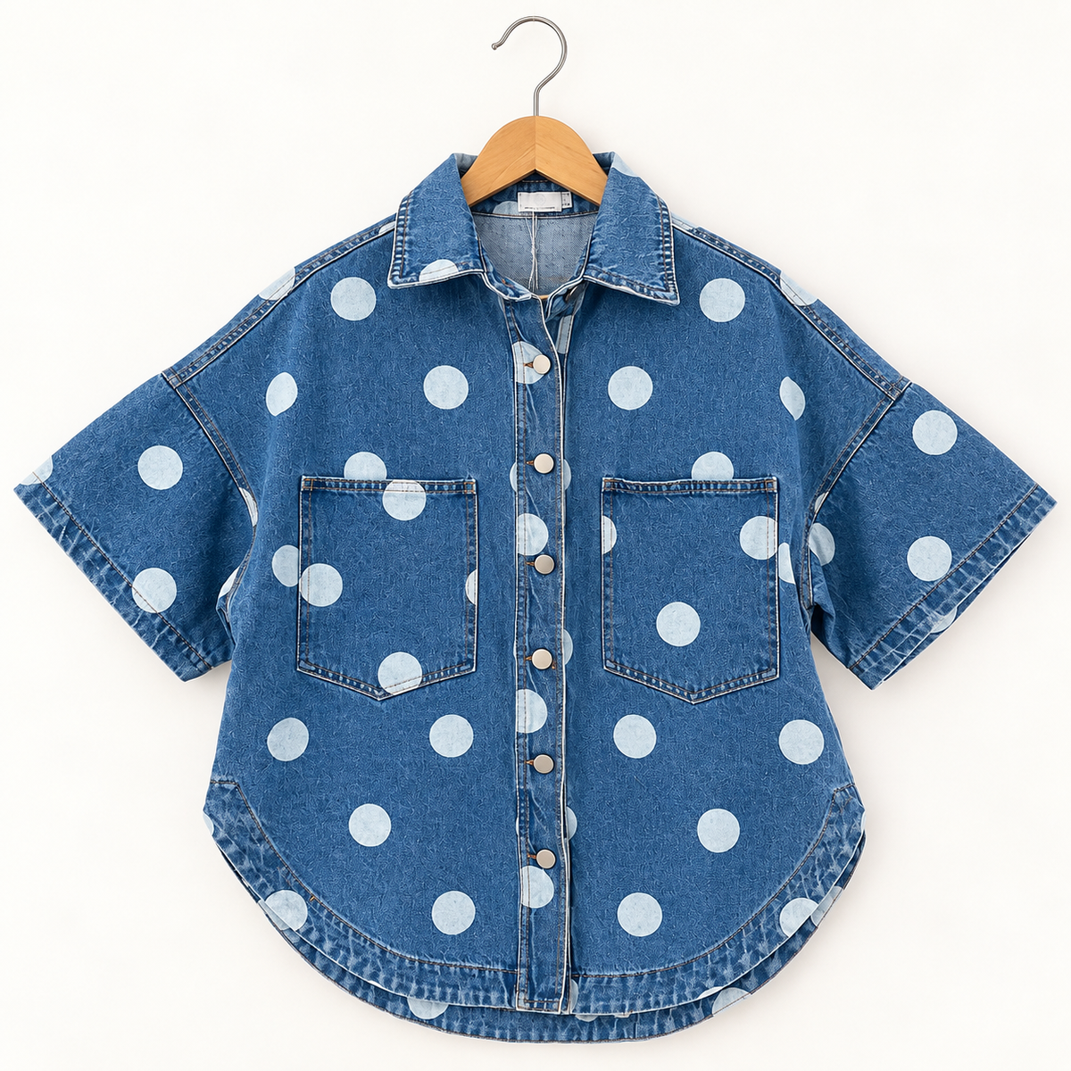 Dotty Denim Shirt