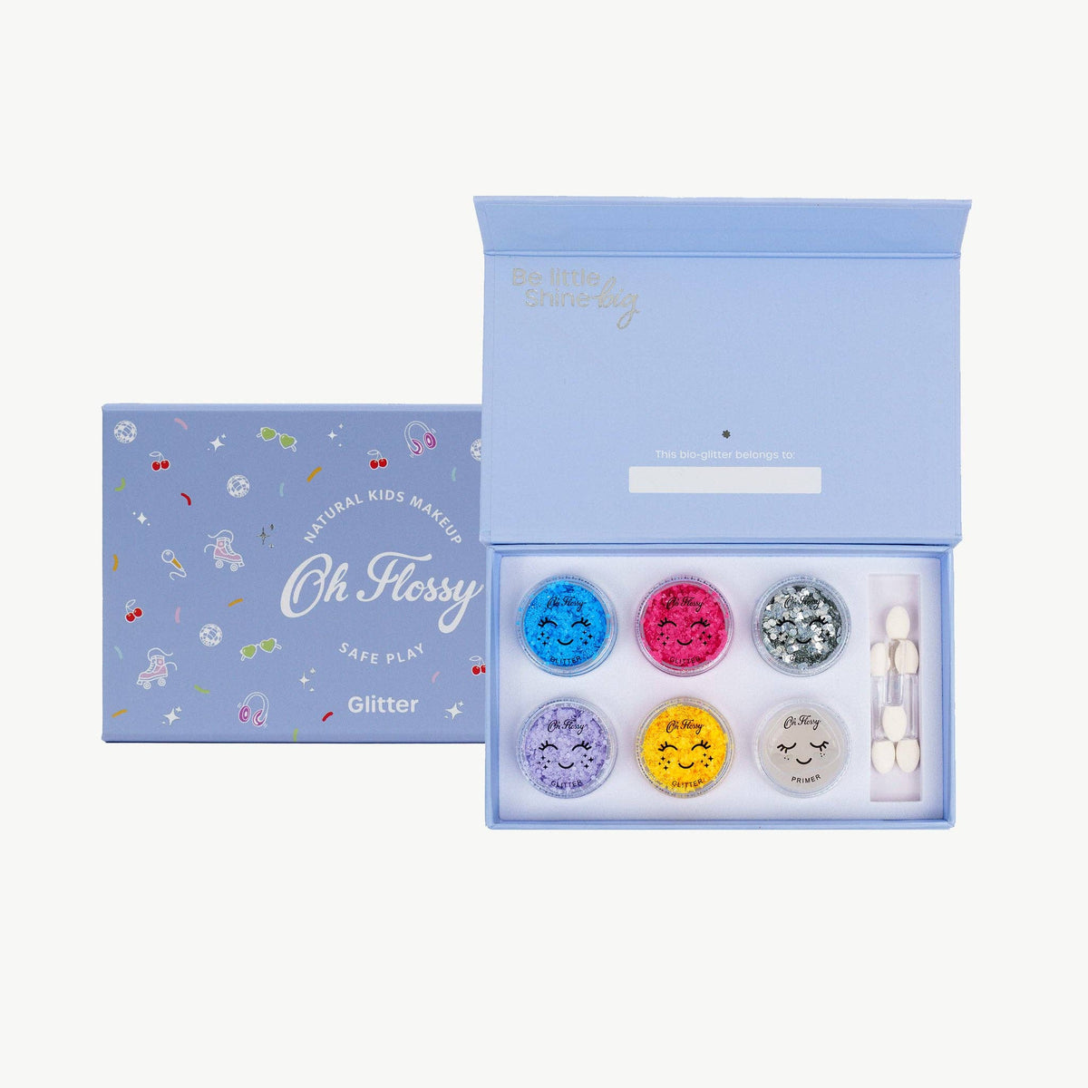 Oh Flossy Kids Disco Fever Glitter Set